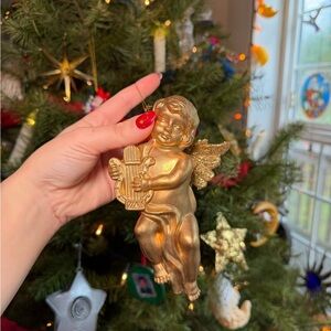 Gold Angel Ornament